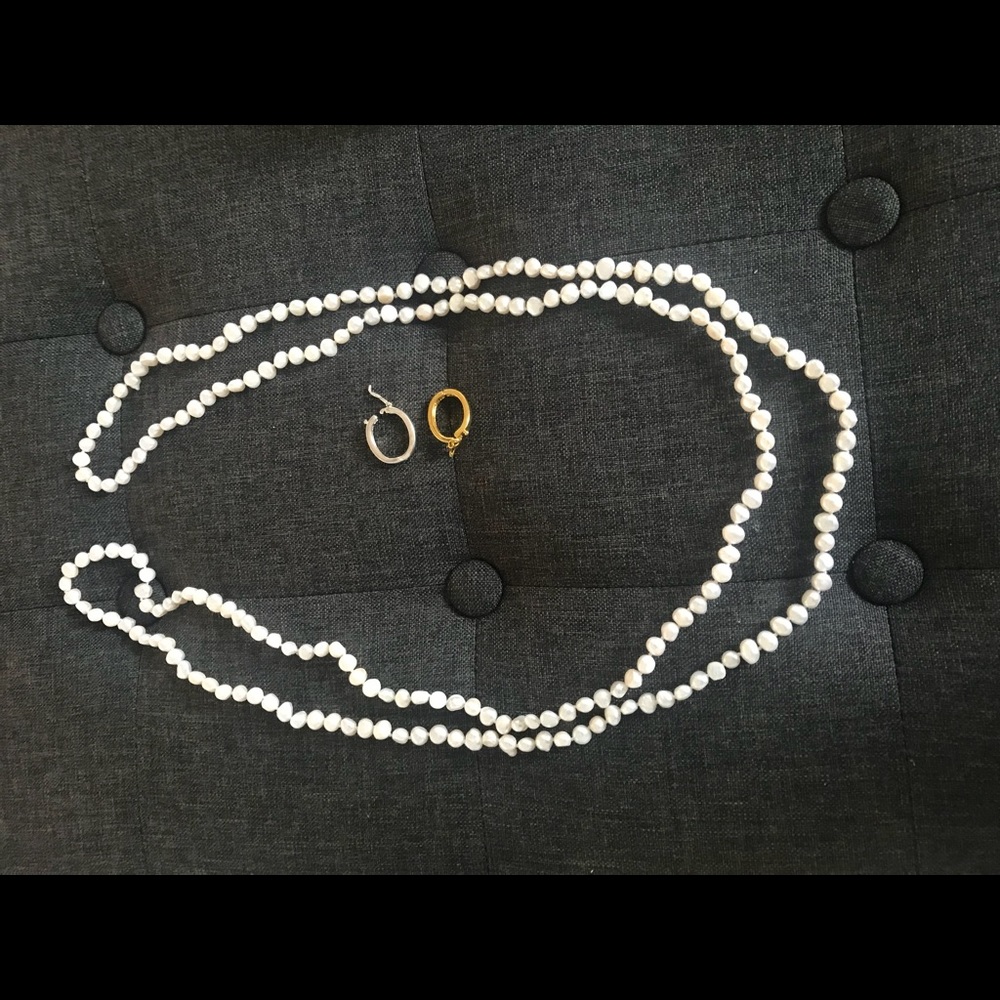 Brand new w/o tag 31”Endless Fresh water of pearl